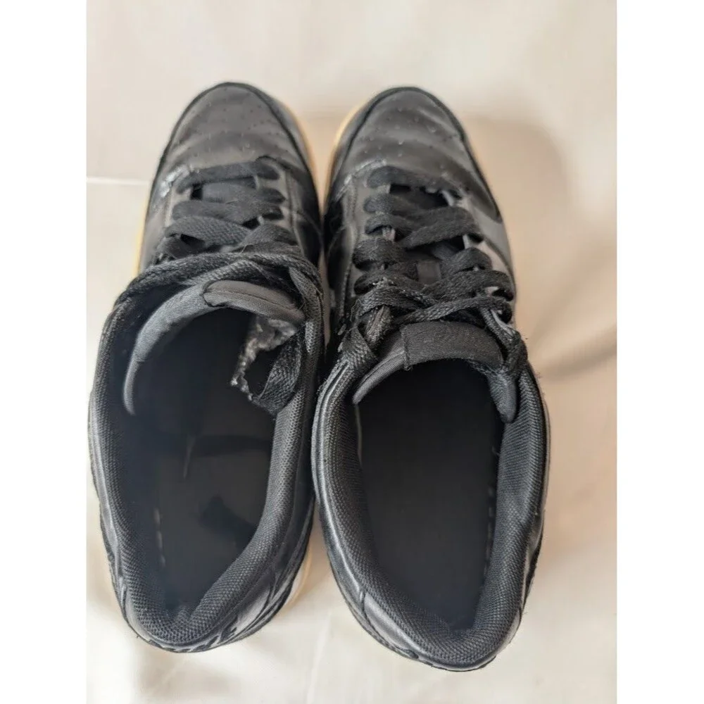 Nike Dunk Low Mens Black Sneakers Size 10 Casual Streetwear Shoes